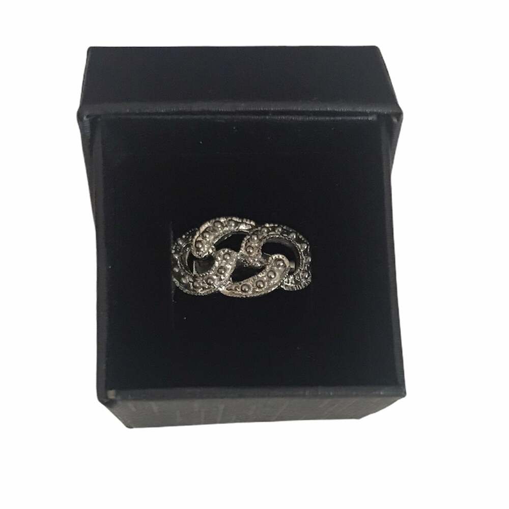Vintage Silver Knot Lapel Pin Brooch